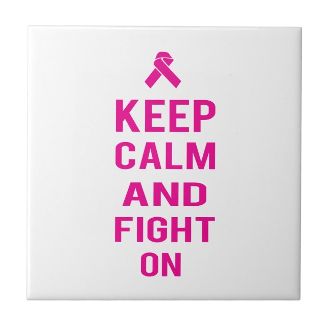 Azulejo Mantenha a Calma (Frente)