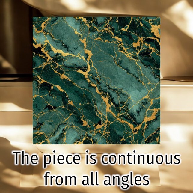 Azulejo Marble Emerald Luxe (Criador carregado)