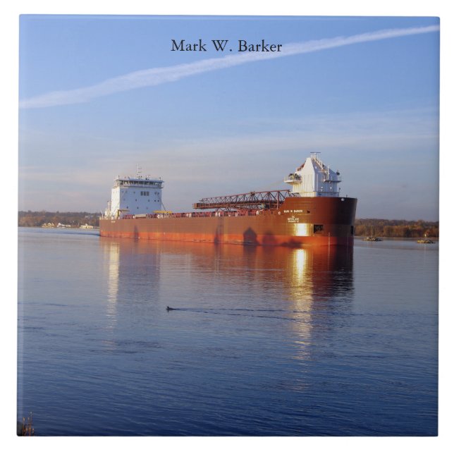 Azulejo Mark W. Barker (Frente)