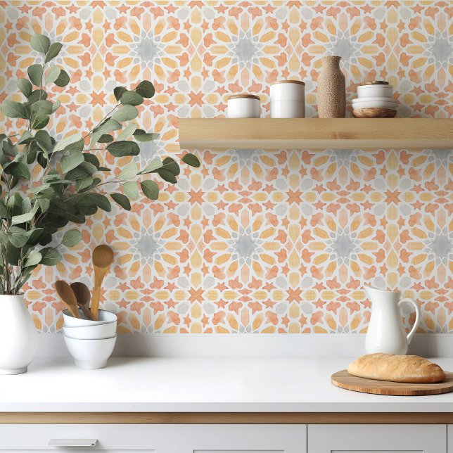 Azulejo marroquino na cor laranja (Criador carregado)