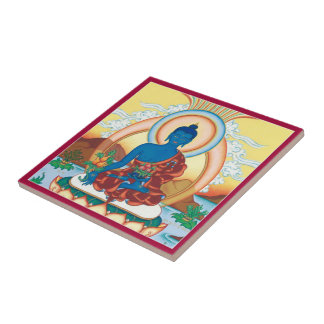 Azulejo - medicina Buddha - o mestre da cura