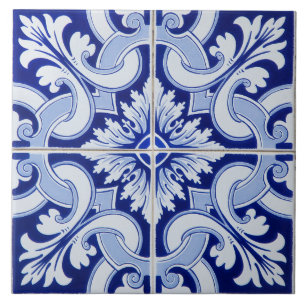 Azulejo — Mediterrâneo Azul Branco