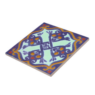 Azulejo Mexicano do Estilo Talavera