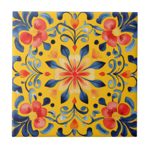 Azulejo mexicano Talavera Hacienda Style