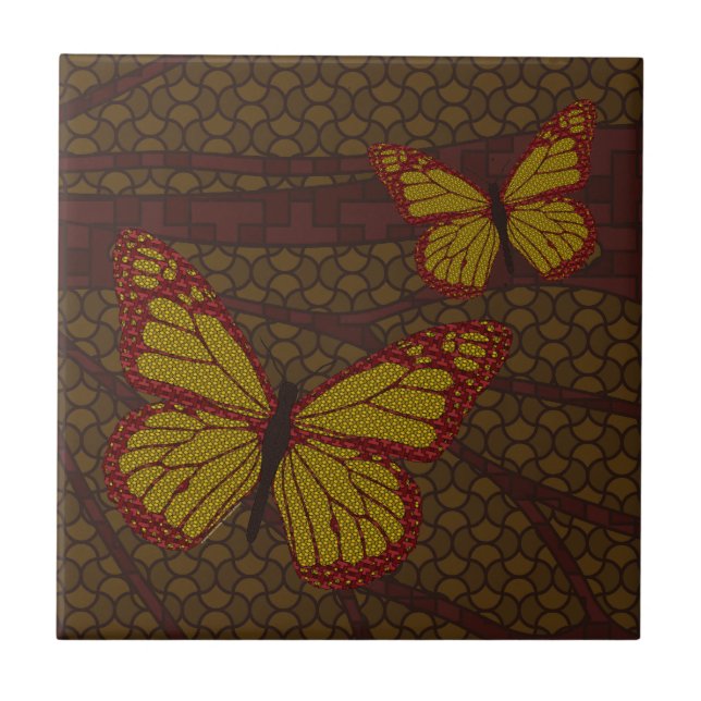 Azulejo Monarca Chinês (Frente)