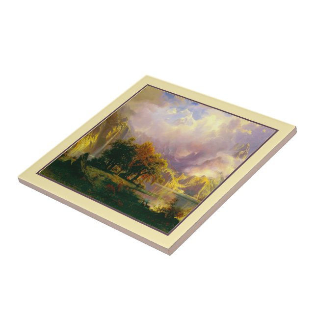 Azulejo montanhas rochosas (Lateral)