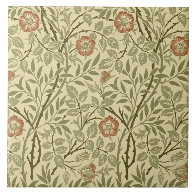 Azulejo Morris/Deale Arts & Artesanatos Briar (Frente)