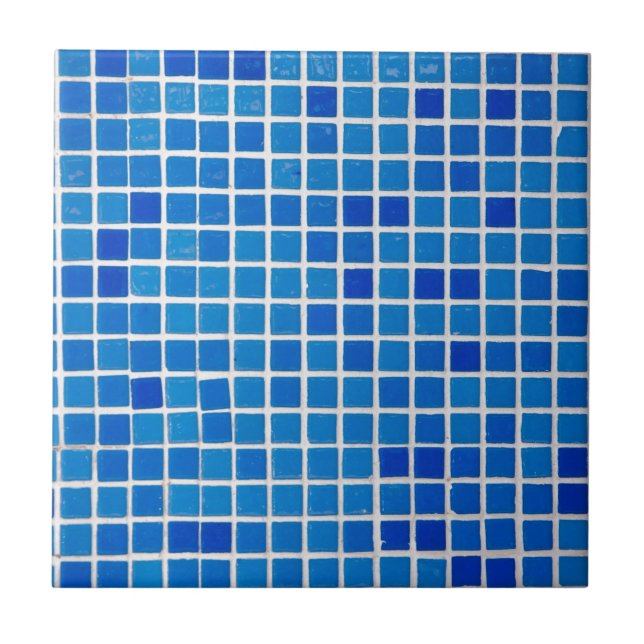 Azulejo Mosaico Azul (Frente)
