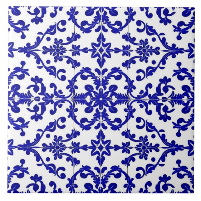 azulejo mosaico de videira real (Frente)