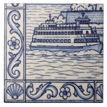 Azulejo Mural de Nova York Telha 5 de 6 Inferior E