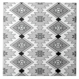 Azulejo nativo americano cerâmico