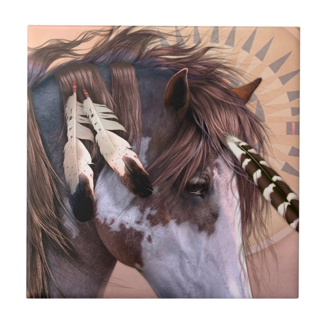 Azulejo nativo da arte do espírito II (Frente)