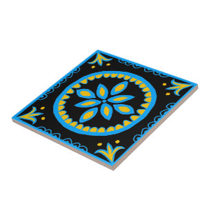 Azulejo Negro Talavera