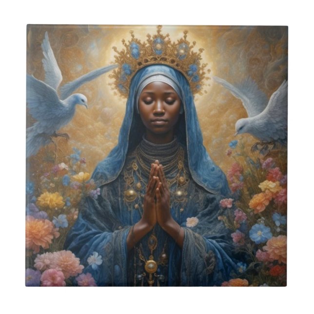 Azulejo Nossa Senhora Aparecida (Frente)