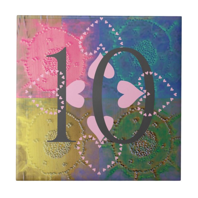 Azulejo Número da Casa (Frente)