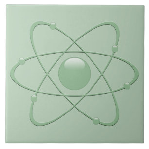 Azulejo o vintage retro SEAFOAM dos anos 50 do
