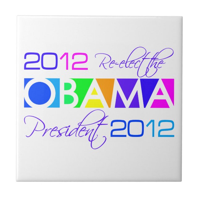 AZULEJO OBAMA 2012 (Frente)