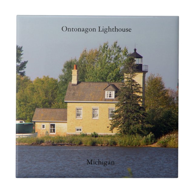 Azulejo Ontonagon Lighthouse 2023 (Frente)