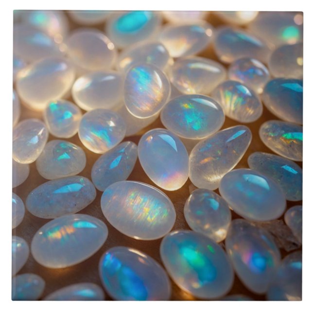 Azulejo opal Elegante de cerâmica (Frente)