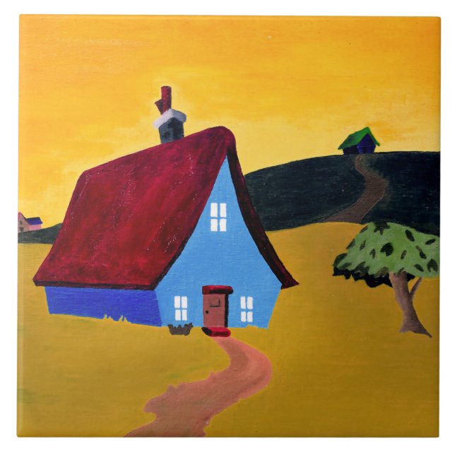 AZULEJO original de cerâmica (Frente)