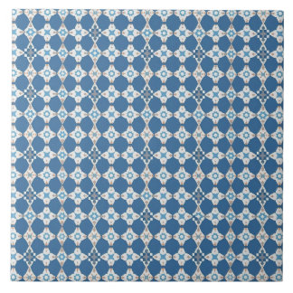 Azulejo - Padrão Branco e Azulejo