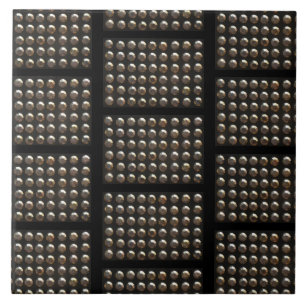 Azulejo Padrão de Studs Metálicos