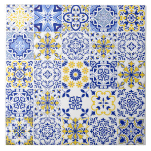 Azulejo Padrão de Telha Cerâmica 
