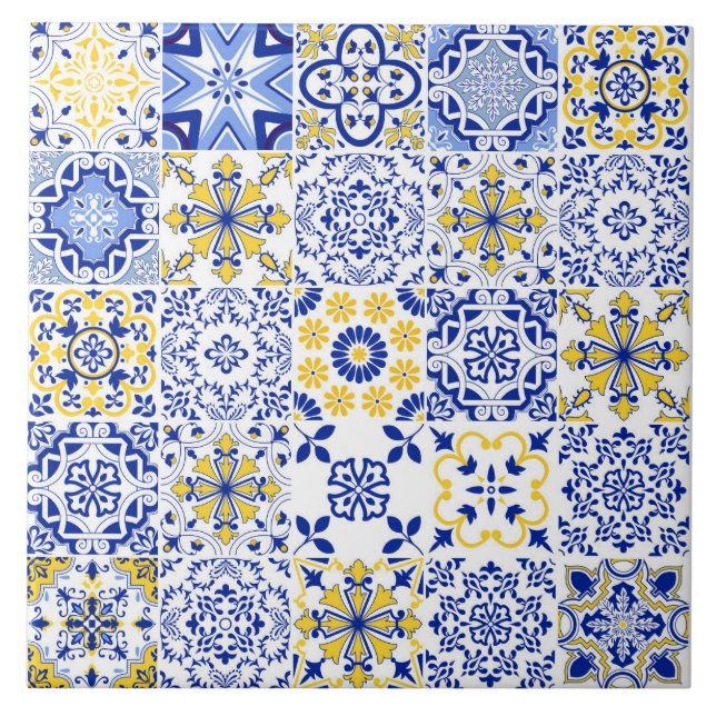 Azulejo Padrão de Telha Cerâmica  (Frente)