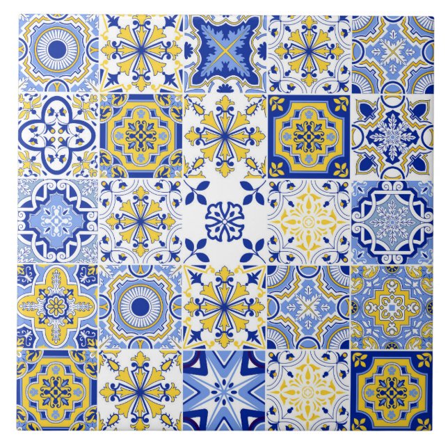 Azulejo Padrão de Telha Cerâmica  (Frente)