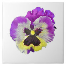Azulejo Pansy