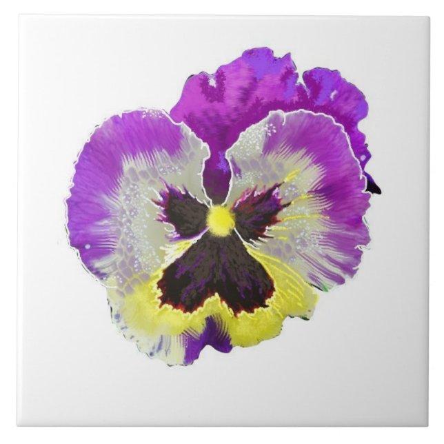 Azulejo Pansy (Frente)