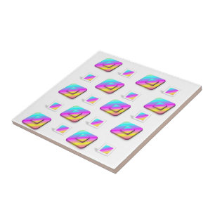 Azulejo Pastel Quadrados