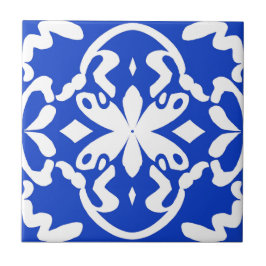 Azulejo Pequeno Azul Flutuante