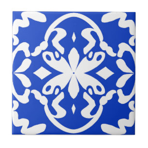 Azulejo Pequeno Azul Flutuante