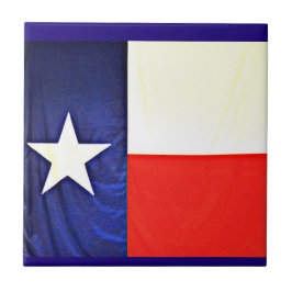 Azulejo pequeno da bandeira de Texas