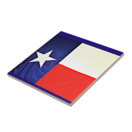 Azulejo pequeno da bandeira de Texas