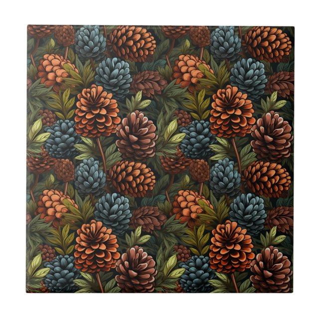 Azulejo Pinecones (Frente)