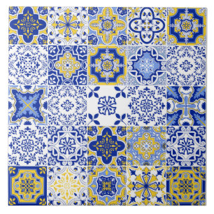 Azulejo Português Padrão Azulejo Cerâmico