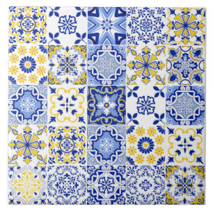 Azulejo Português Padrão Azulejo Cerâmico