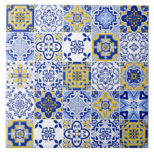 Azulejo Português Padrão Azulejo Cerâmico