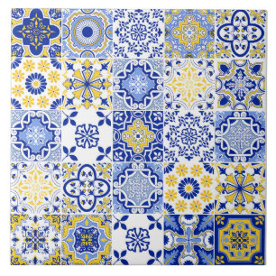 Azulejo Português Padrão Azulejo Cerâmico