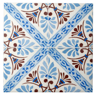 Azulejo Português Tradicional Vidrado