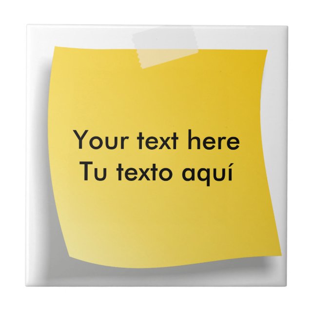 Azulejo post-it (Frente)