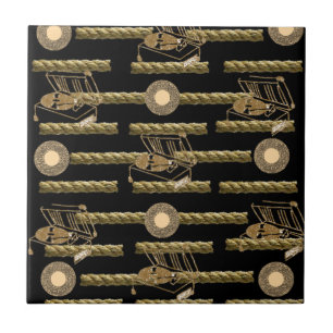 Azulejo Preto Cordão do País