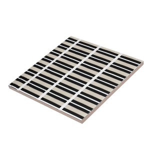Azulejo Preto e Branco Listrado