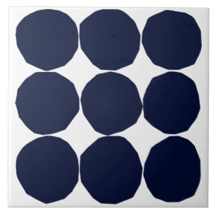 Azulejo preto e branco moderno