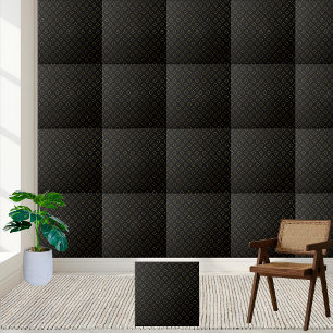 Azulejo preto e Dourado Diamante