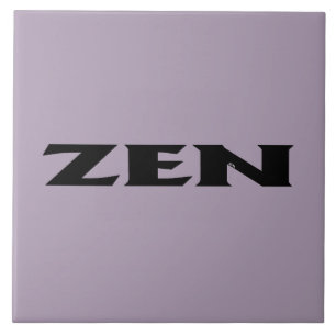 Azulejo preto Zen cinza grande