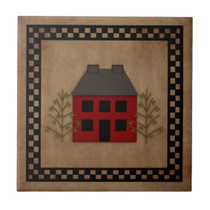 Azulejo primitivo da casa