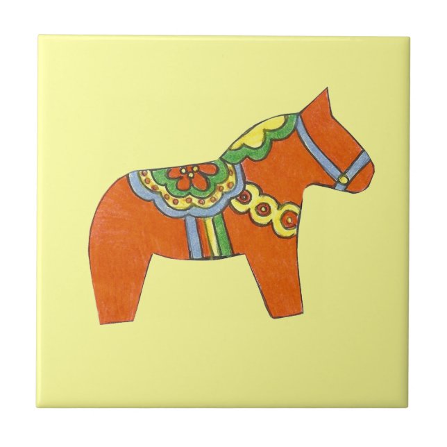 Azulejo Red Horse (Frente)